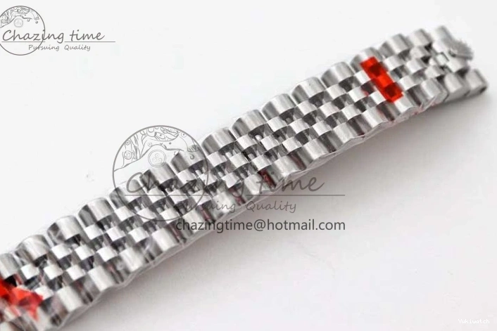 SS on Silver Steel Lady Bracelet 1:1 904L 28 TWF Best Dial DateJust President Edition NH05 0426